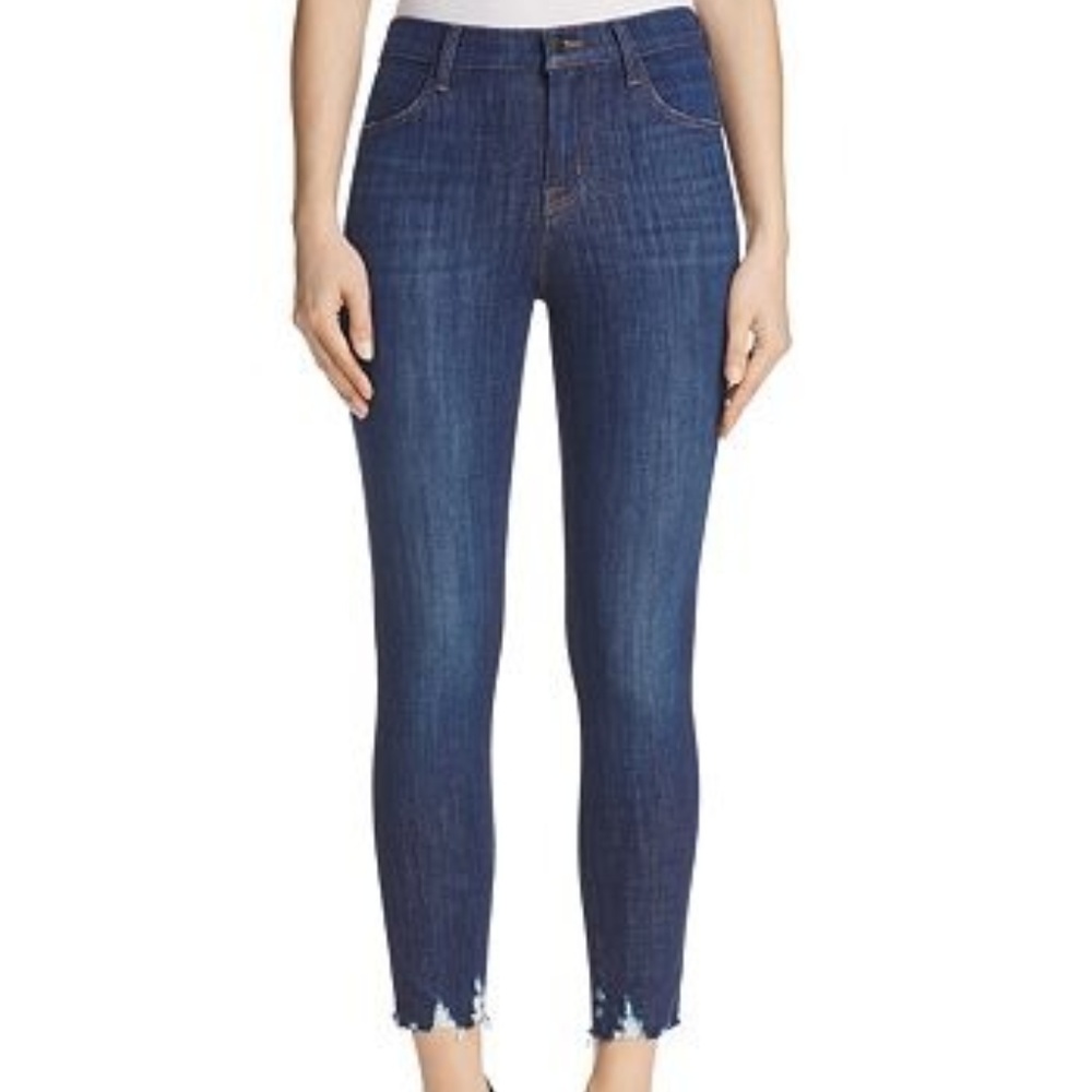 J BRAND Alana High Waist Crop Skinny Jeans